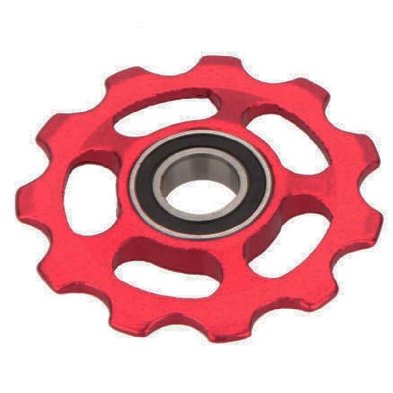 Mountain Bike Rear Derailleur Guide Wheel Bearing Anode CNC Derailleur 11 Teeth Flywheel Guide Wheel