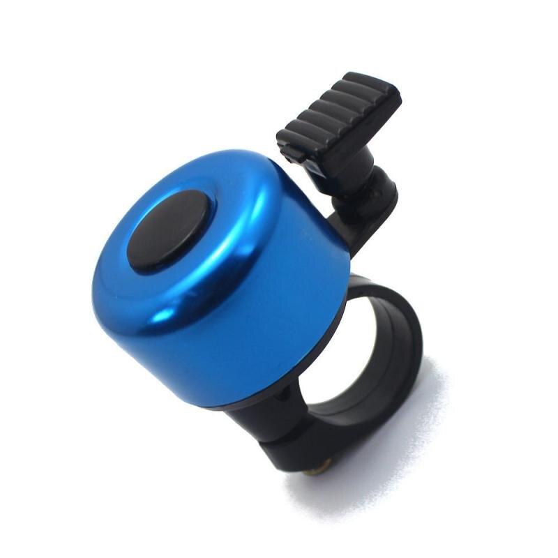 Veiligheid Fietsen Fietsstuur Metalen Ring Fietsbel Hoorn Geluid Alarm Fiets Accessoire Beschermende Motor Bell Ringen: 1 PCS Blue