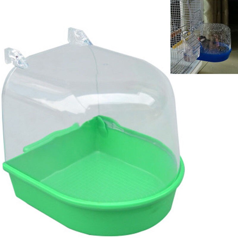 Clean Parrot Bird Bathtub Box Bird Bath Shower Sta – Grandado