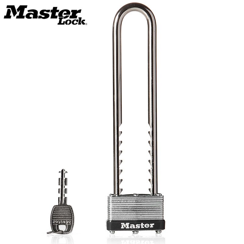 Master Lock U Shape Lock Adjustable layer Padlock Shackle Bike Lock Laminated Steel Warded Home Warehouse Garage Anti-theft Lock