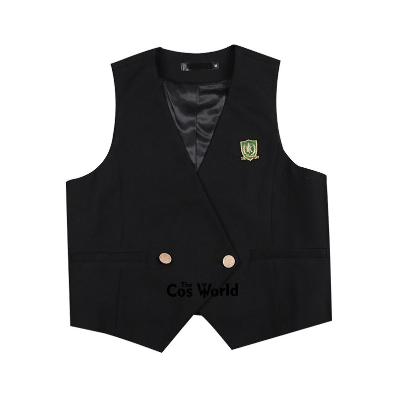 [Hei Yan] Japanese Womens Girls Spring Autumn Sleeveless Vests Waistcoat Suit For JK School Uniform Student Clothes