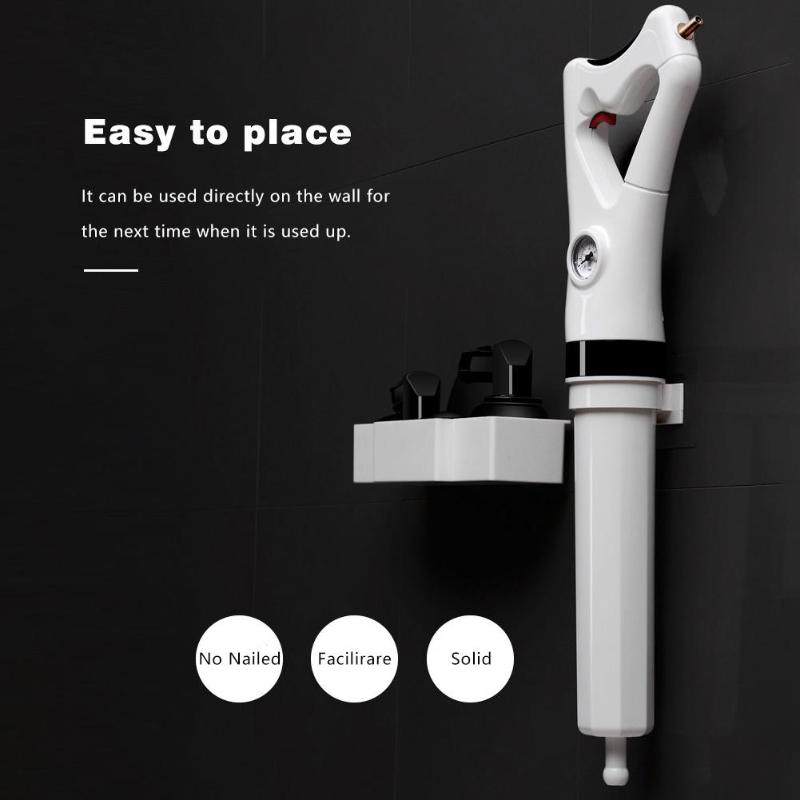 Powerful High Pressure Air Drain Blaster Drain Clog Dredge Tools Powerful Toilet Plunger Auger Cleaner For Bathroom Kitchen Sink