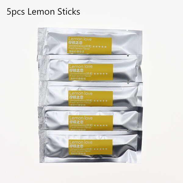 Ambientador purificador de aire para coche, accesorios para coche, aromatizante Interior, Clip de Perfume para automóvil, difusor de Aroma de fragancias para coche: 5pcs Lemon