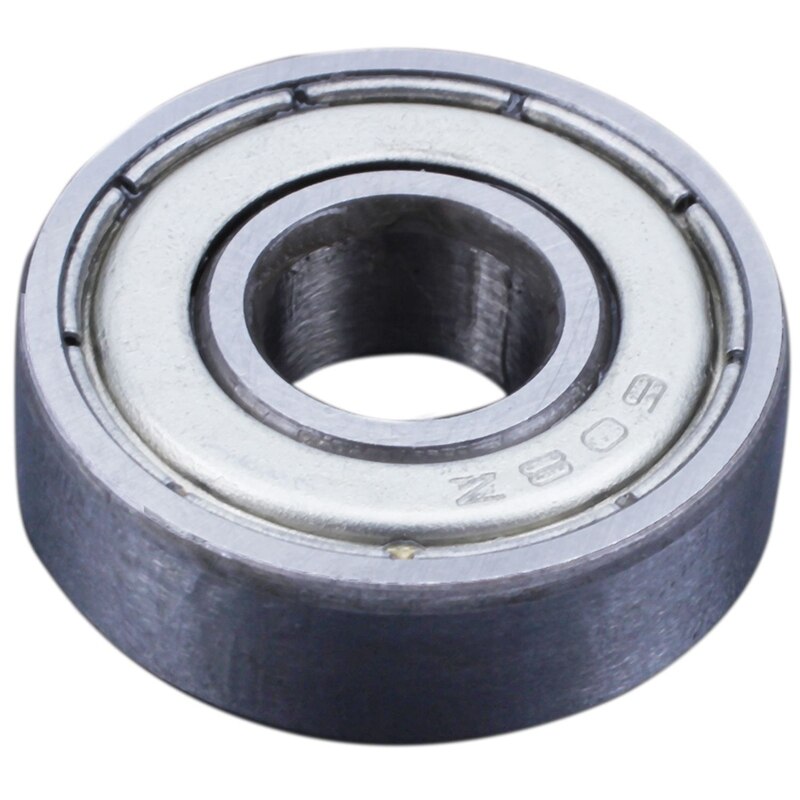10 st kulrullar skateboard bladlager hjul silver 608zz