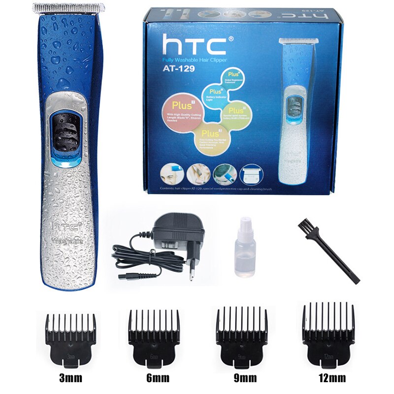 Aikin Htc IPX7 Waterdicht Tondeuse Professionele T-Mes Haar Snijmachine