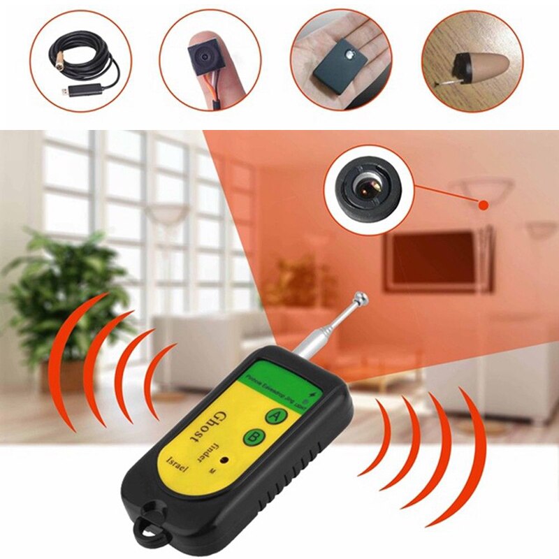 Anti-Spy Signaal Bug Detector Mini Camera Apparaat Finder Surveillance Gadget