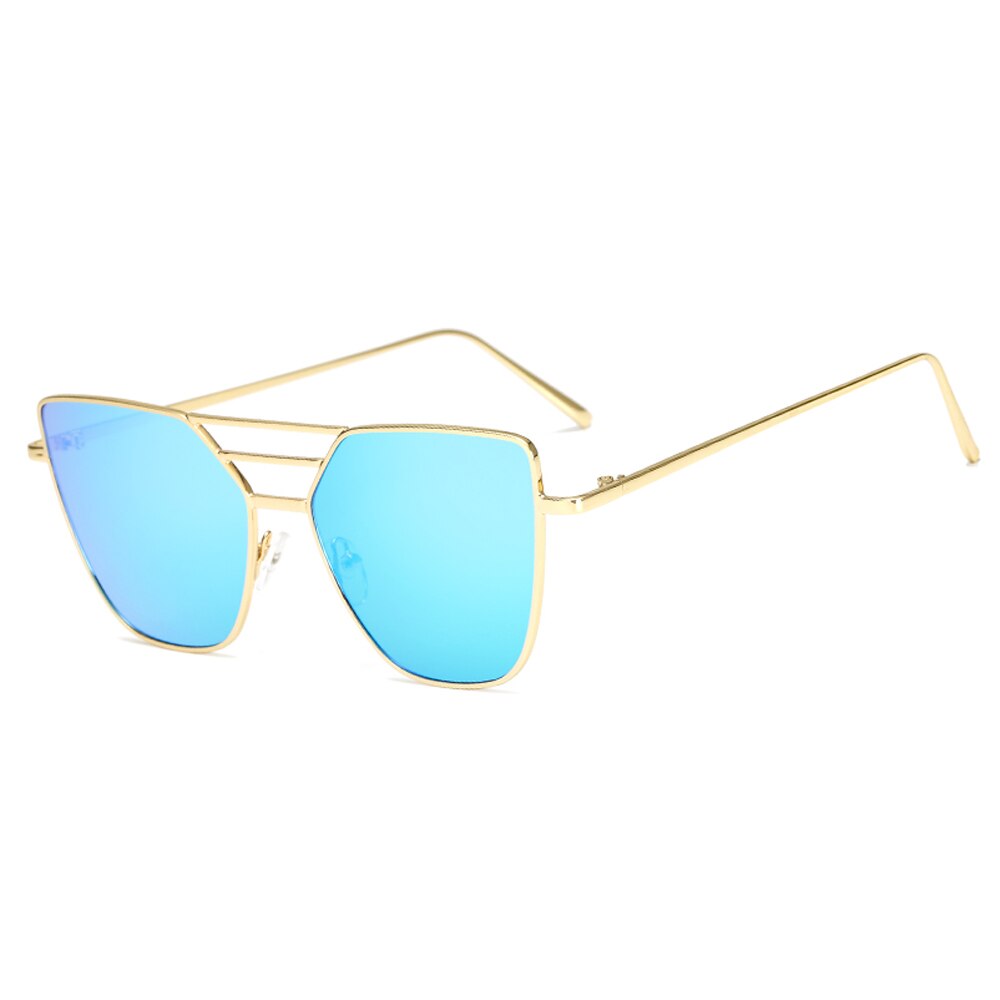 Dames heren kattenoog roze zonnebril dames zonnebril spiegelend dames vierkante zonnebril voor coating oculos merk zonnebrillen