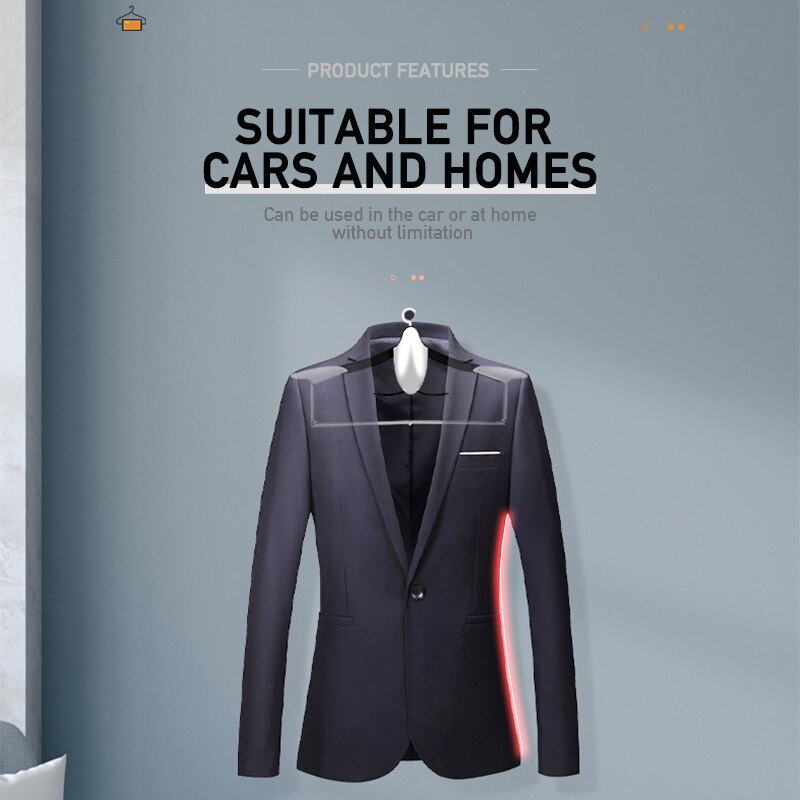 Porta traje retráctil para coche, gancho colgador de ropa para asiento trasero de coche, Mini organizador, montajes para el hogar, accesorios de Interior aplicables