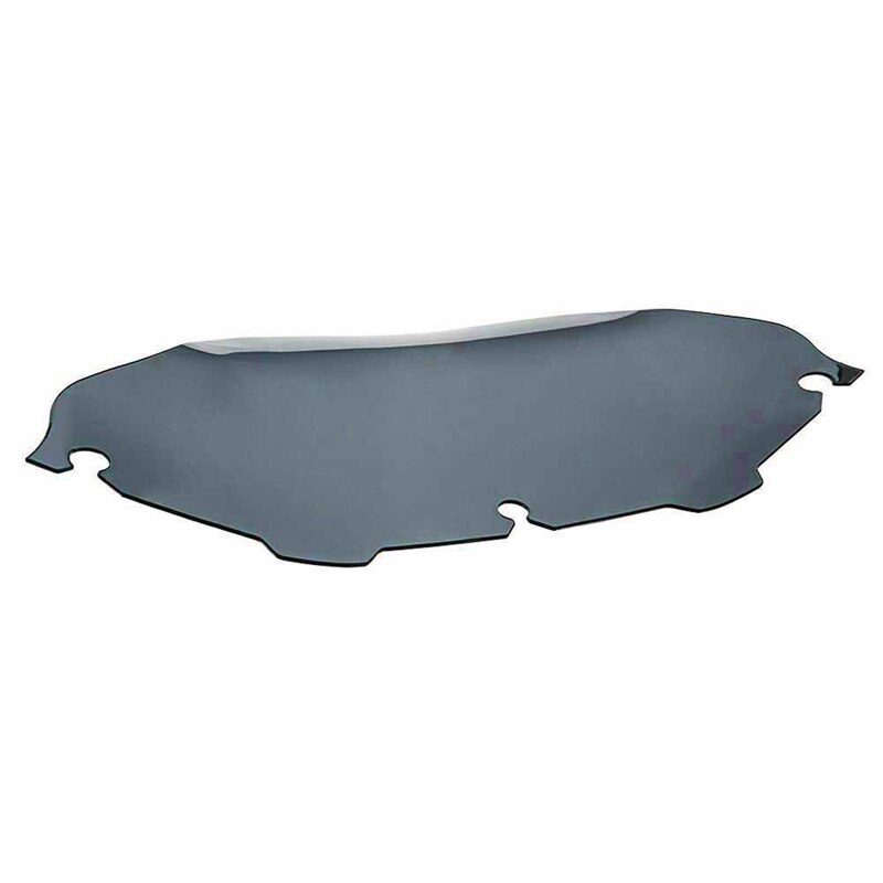 Parabrisas con ondas de humo de 8 pulgadas, accesorio para Touring Street Glide/Electra Glide/triglide FLHT FLHX FLHTCU FLHTC