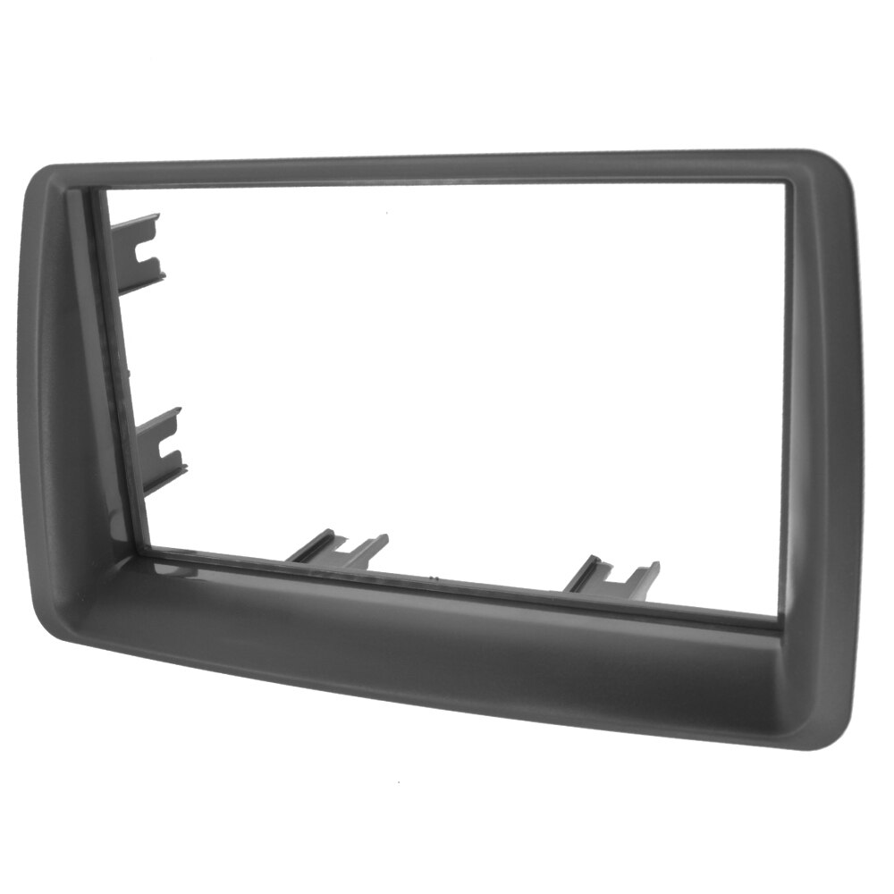 Doble Din Car Radio Fascia para 2003 FIAT PANDA Autostereo adaptador instalación Kit de marco ajustable Panel