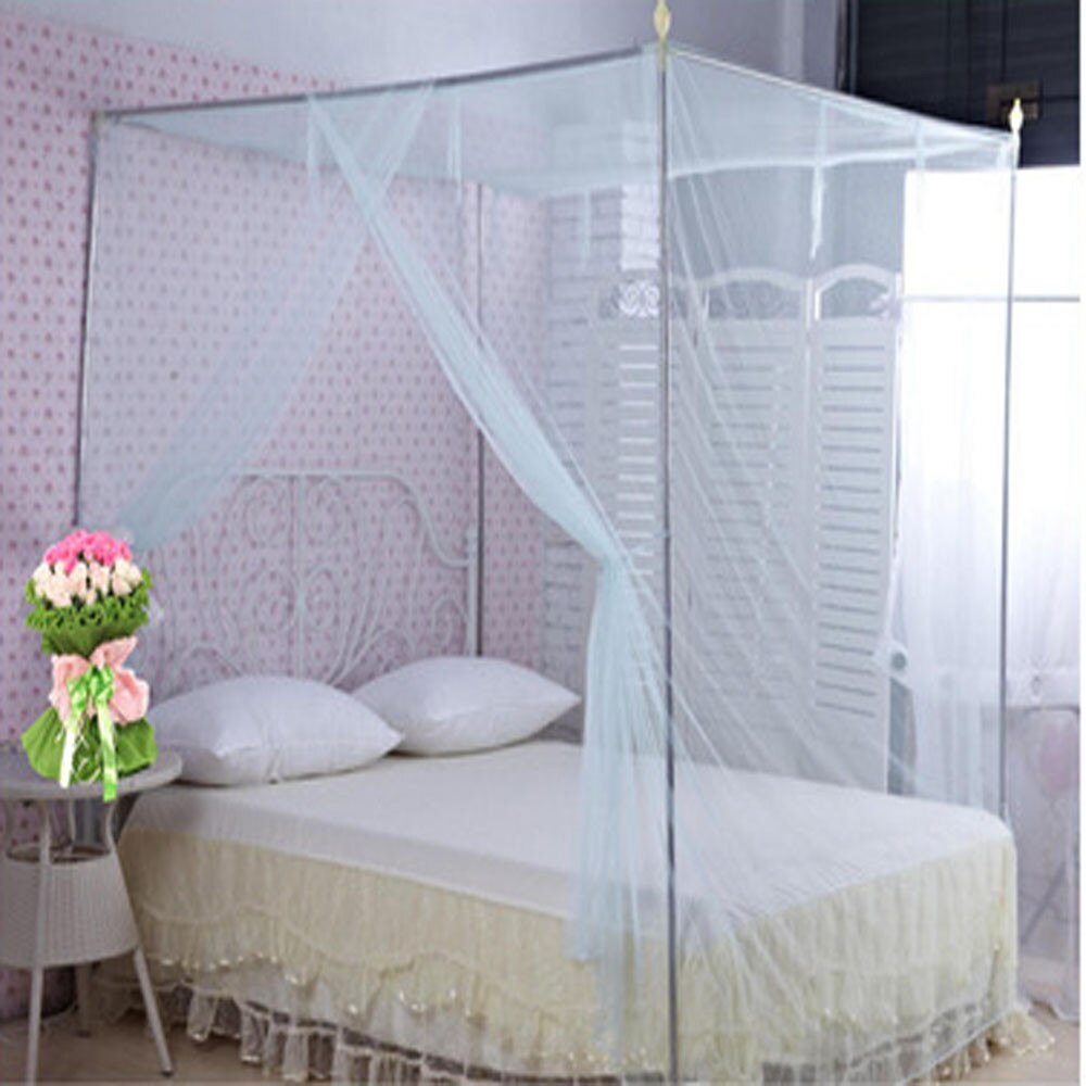 Encryption Nets 1.5 m Square Bed Student Mosquito Net bed Canopy Dormitory Mosquito Nets Party Non-toxic Mosquito Net