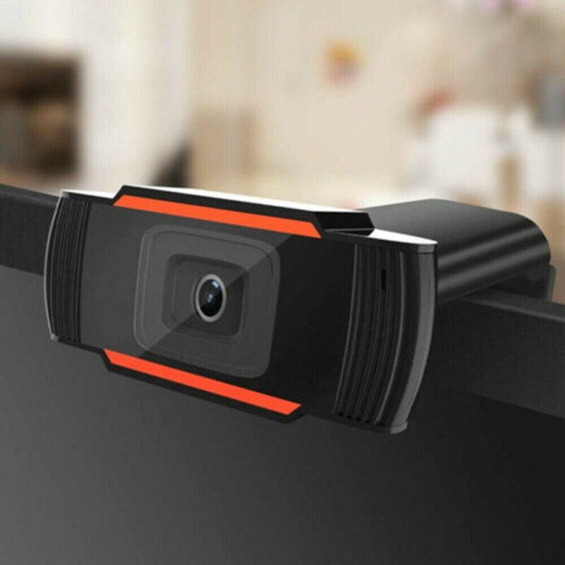 Rotatable 2.0 HD Webcam 720p USB Rotating Camera Video Recording Web Camera with Microphone for PC Computer