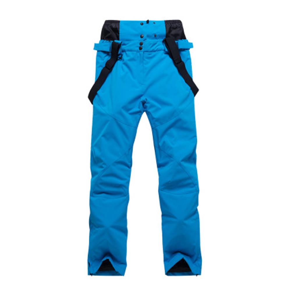 Ski Pants Sweatpants UV Protection Snowboard Game Cotton 3 Color Windproof Anti Fog Disassemble Freely Waterproof: Blauw / M
