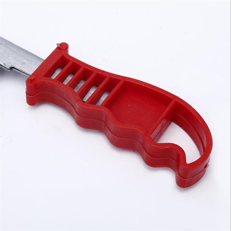 Grill Cleaner BBQ Grill Steel Wire Brush Rust Crevice Cleaning Tools Picnics Stainless Steel/Copper-plated Wire Plastic Handle