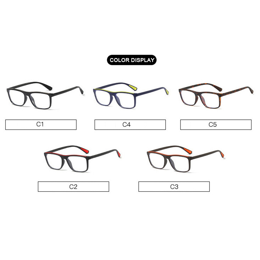 Classic Retro Myopia Nerd Eye Glasses Frames for Men Matte Brown Rectangle Clear Lens Glasses Acetate Male Grade Glasses