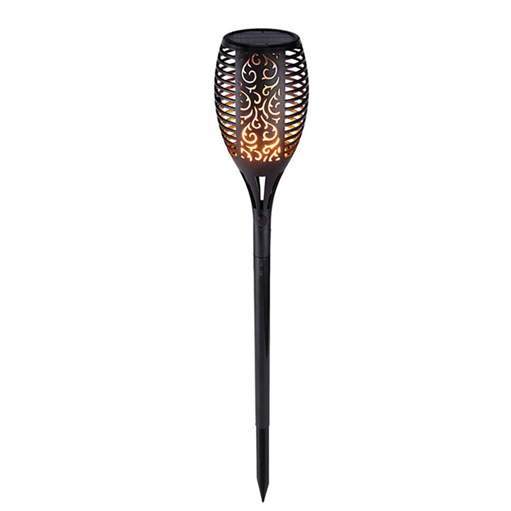 LED Solar Flame Lights Outdoor IP65 Waterproof Led Solar Garden Light Flickering Flame Torches Lamp For Courtyard Garden Balcony: 1pcs