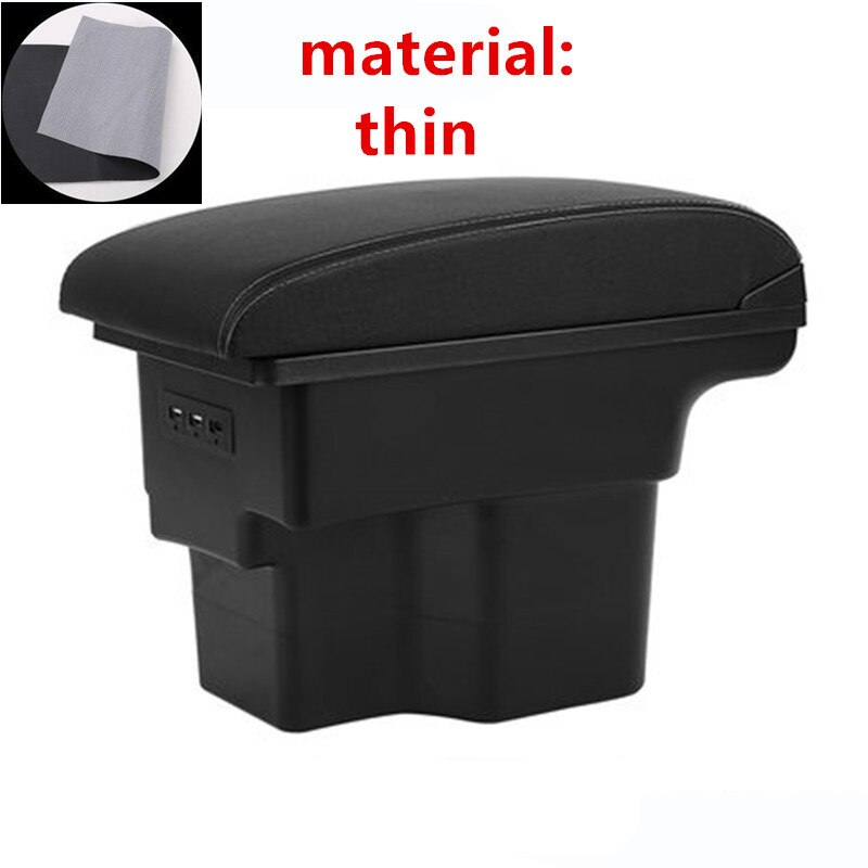 Til kia soul armlæneboks central butik indholds opbevaringsboks med kia sauer rio armlæn box usb interface