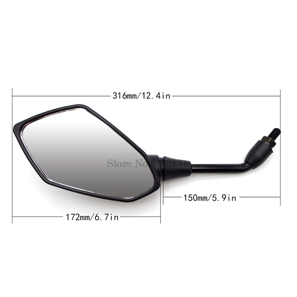 Original Motorcycle Mirrors Side mirror for Yzf R125 Kawasaki Vulcan 1500 Cbr1000Rr 2007 Honda Magna with waterproof cover