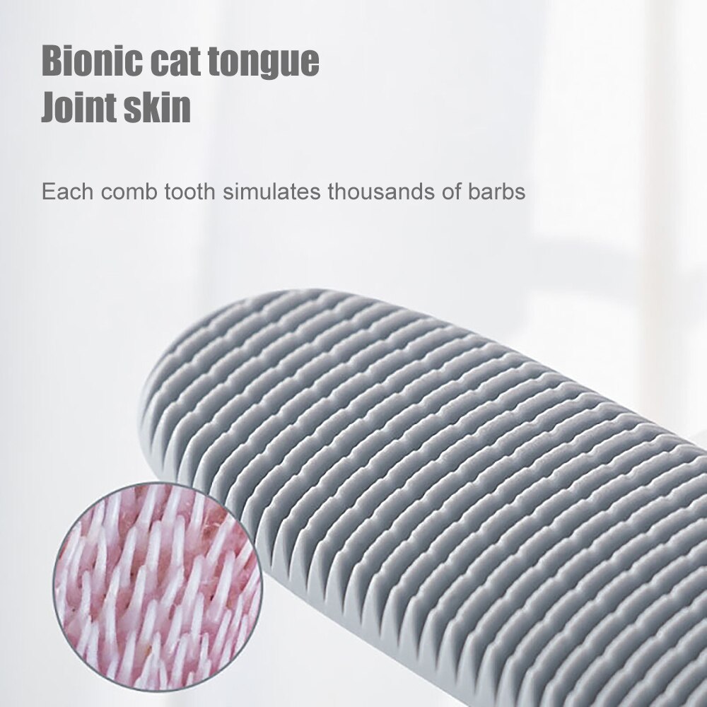 lingua di gatto animale domestico gatto quotidiano strumenti per la cura dei capelli simulazione massaggio pettine cani prodotti per la pulizia del bagno pettini per animali depilazione da bagno
