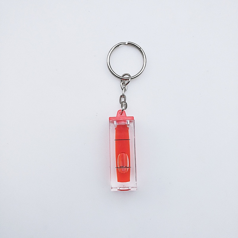 Mini bubble level spirit with Keychain High Accuracy Inclinometer Level Indicator for Photo Frame Wall hanging TV installation