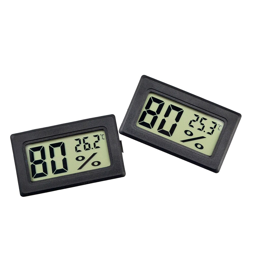 eingebettet Hygrograph Mini Digital LCD Digital Thermometer Elektronische Auto Thermometer Instrumente Feuchtigkeit Hygrometer Temperatur