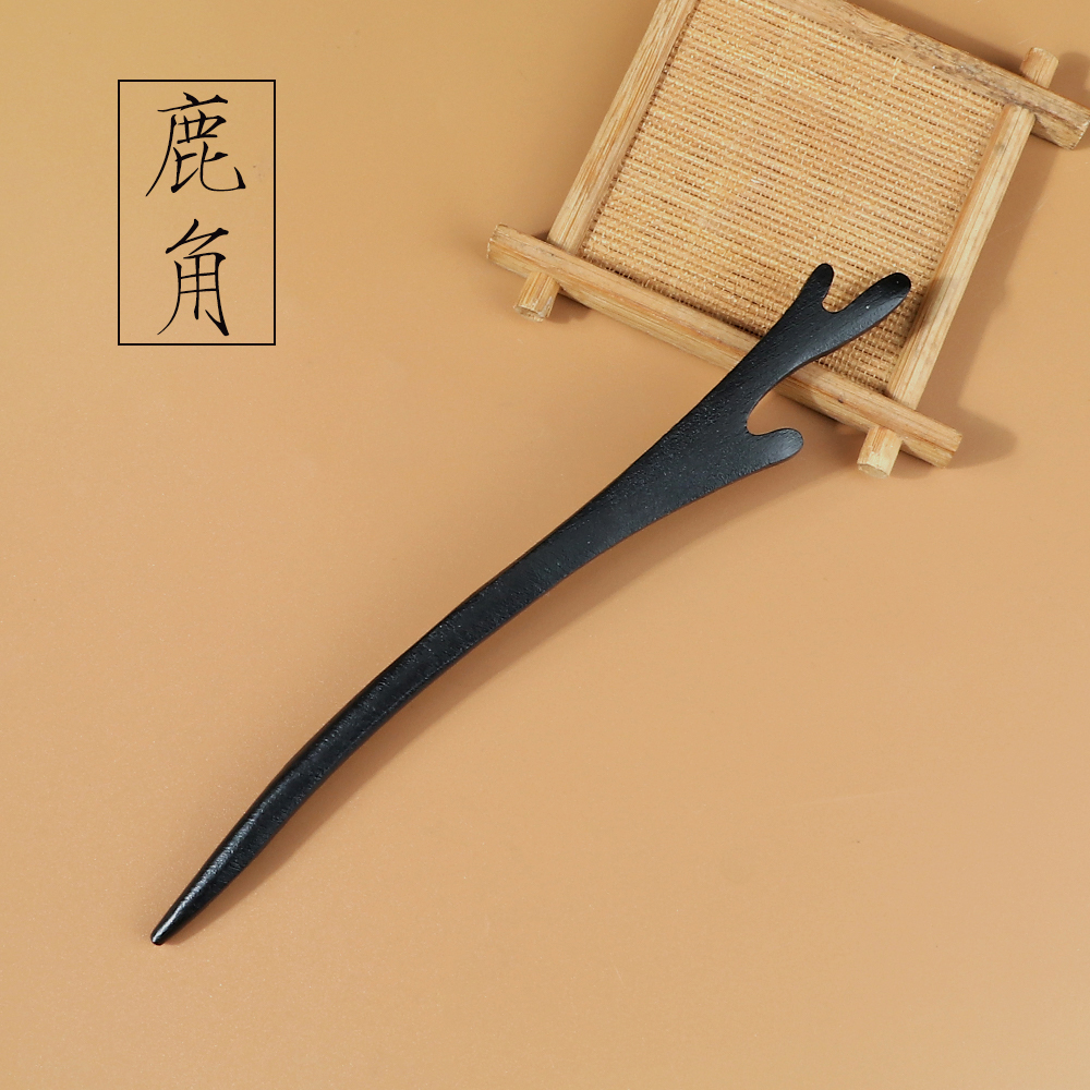 Horquilla de madera clásica y para mujer y niña, horquilla para el pelo sencilla china, palillos tradicionales, tenedor para el pelo, accesorios para la cabeza: Azul cielo