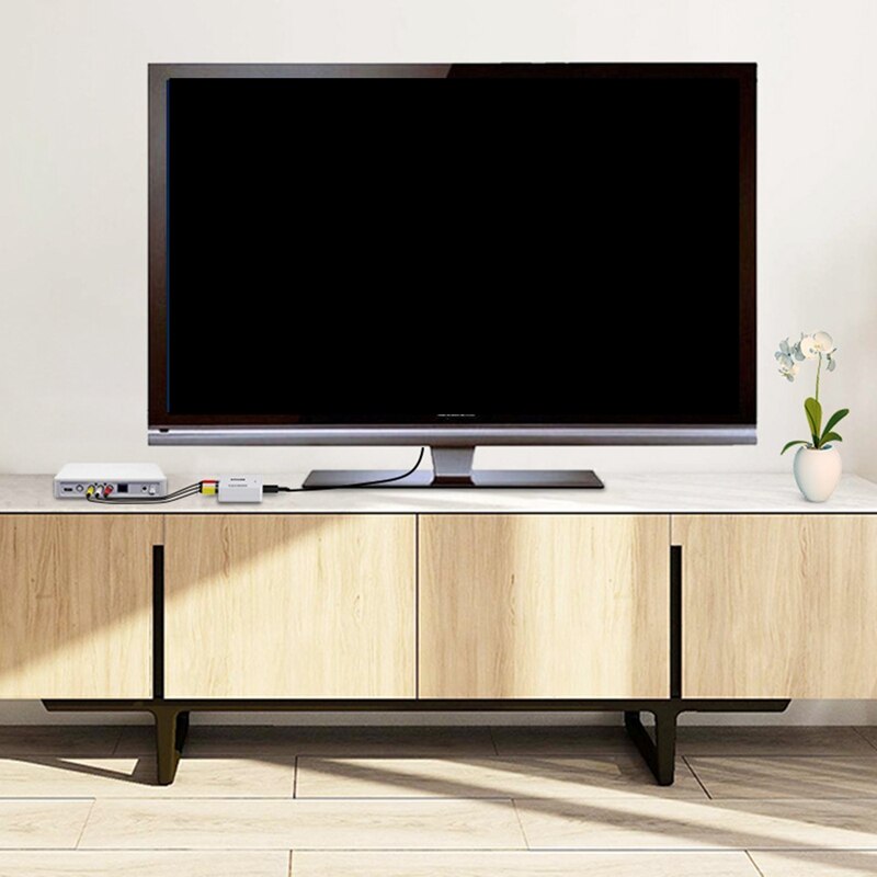 for TV Box AV to VGA Converter AV to VGA TV to Display Conversion Line