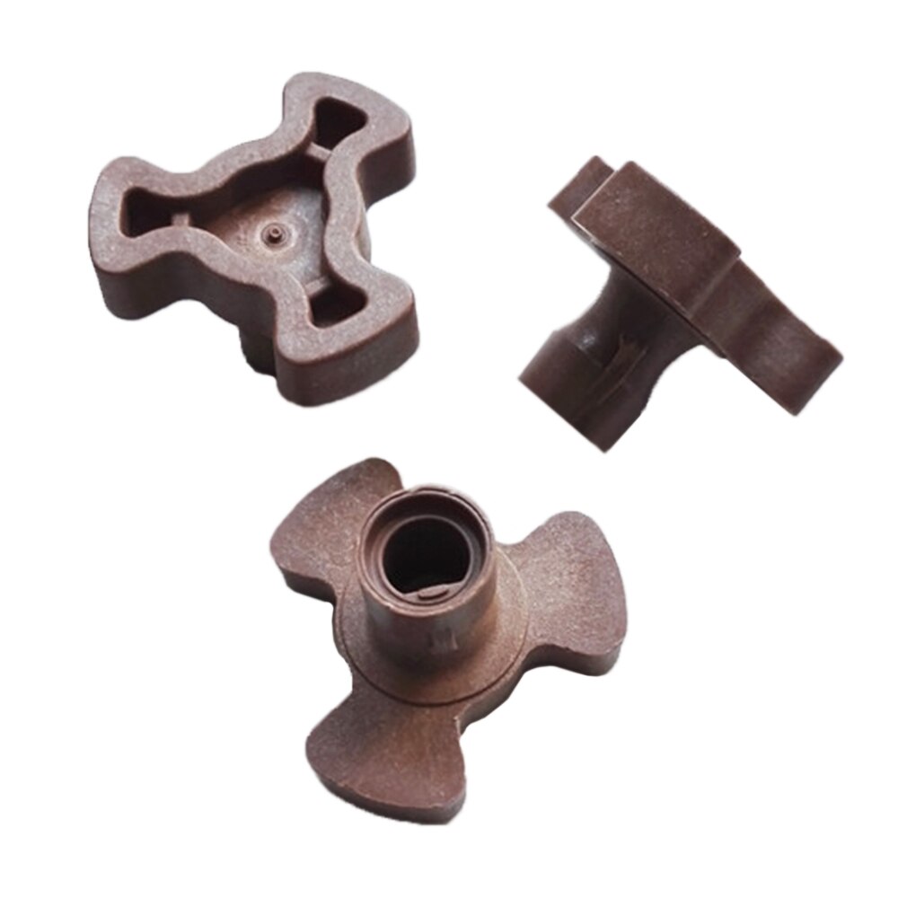 Piezas de reparación de horno microondas, bandeja giratoria, eje central del Motor, soporte de eje de núcleo de flor Y accesorios para Galanz LG, 5 uds.
