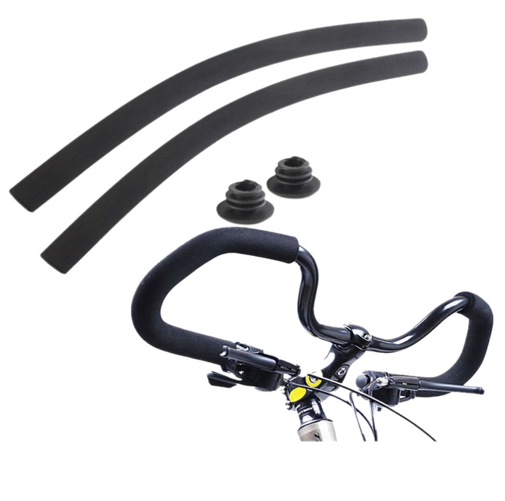 1pc styr greb cykling cykel tilbehør cykel groft rør svamp styr greb cover & stik glat blødt rør mtb landevejscykel
