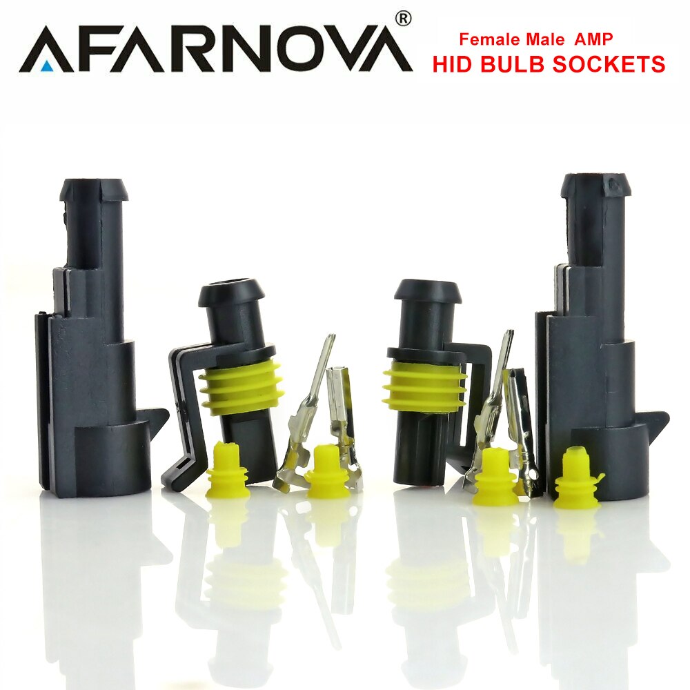 H4 9003 HB2 Keramische Vrouwelijke Socket Adapter Lamp Holder Mannelijke Koplamp Connector H1 H7 H8 H11 9005 9006 Lamp Plug hid Amp Terminal