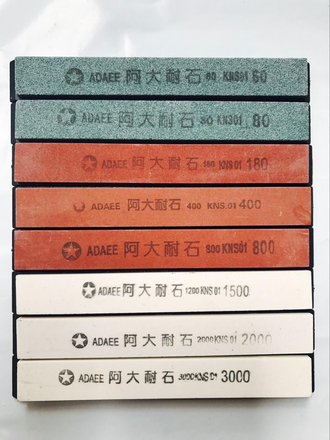 60#80#180#400#800#1500#2000#3000# RUIXIN120#320#600#sharpening stone whetstone for knife sharpener knife system