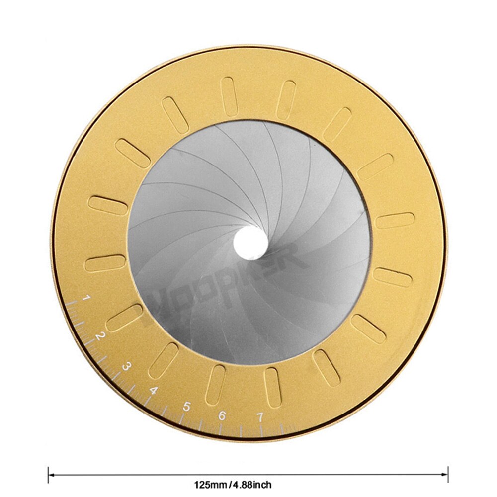 DIY Circle Drawing Tool Precision Math Measuring Ruler Stainless Steel Circle Adjustable Size Work Learning Stationery