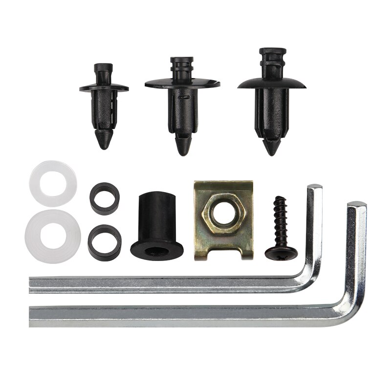 201 Stück Motorrad-CNC-Verkleidungsschrauben-Set, Schrauben für YZF 600 1000 R1 R6 R3 R15 R25 T-MAX 530 TMAX 500