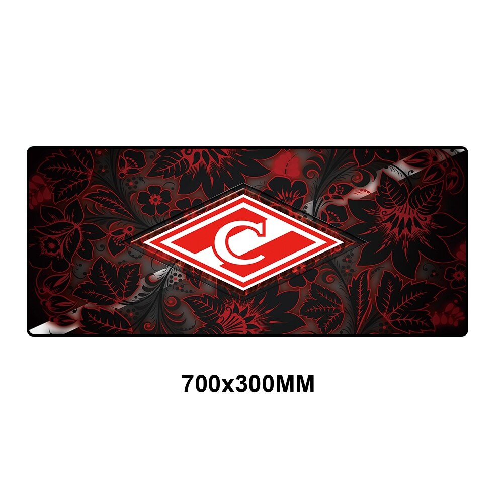 Spartak Mouse Pad Large XL Gaming Lockedge Mouse Mat For Laptop Computer Keyboard Mousepad For Dota 2 CS GO Big PC Desk Padmouse: MSKSBDZD-006