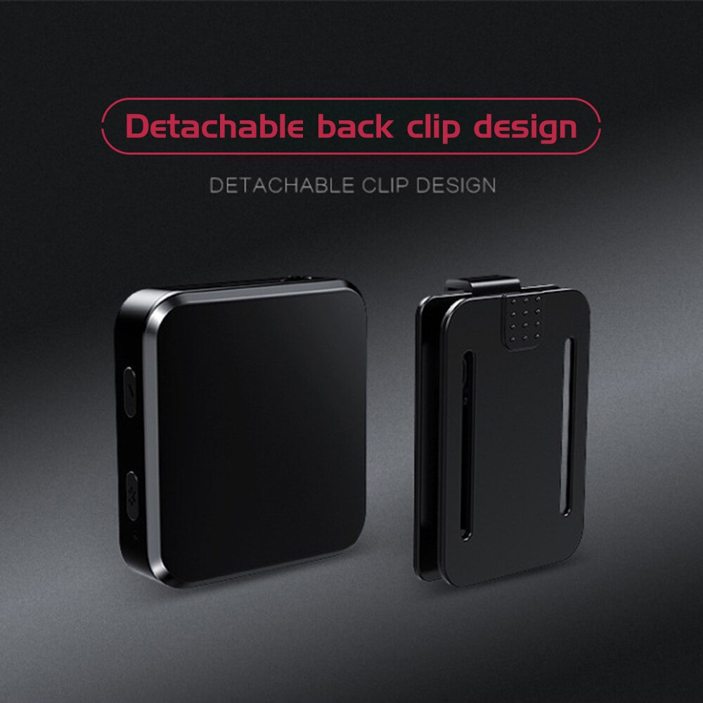 JNN M9 MP3 Player Portable Digital Music Player FM Radio Support BT Function with 3.5mm Headphones Metal Rechargeable Battery