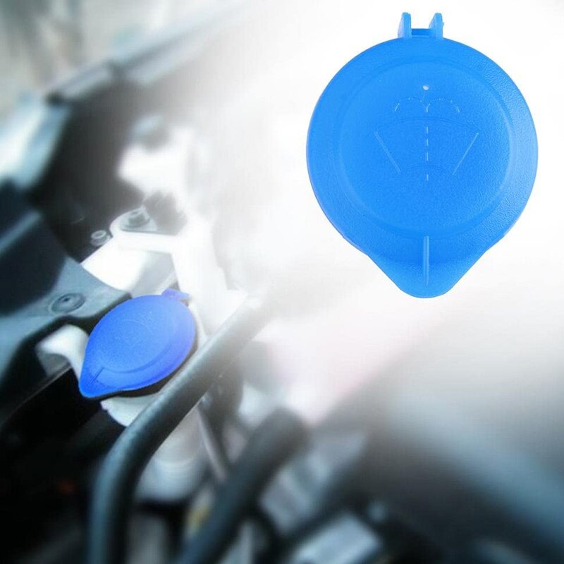 1 ud. Tapa de plástico azul para depósito de líquido tapa de plástico resistente para limpiaparabrisas para Peugeot accesorios de coche