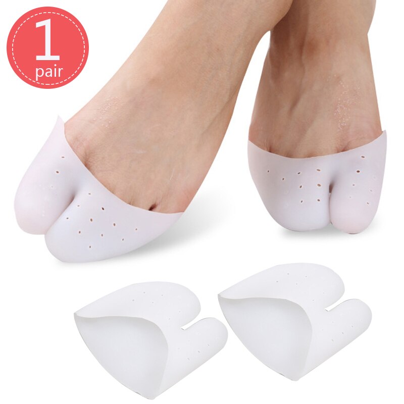 Plantillas de silicona para zapatos, almohadilla para el antepié, soporte para el arco, herramientas para el cuidado de los pies, almohadilla de Gel, Corrector de juanete, separador de dedos, 1-5 pares: 1Pair G36