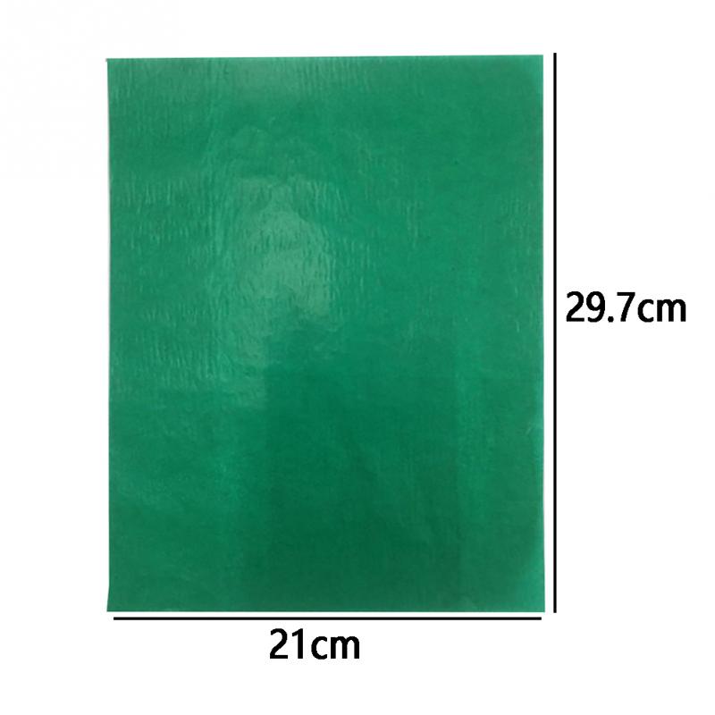100 pcs Reusable Carbon Transfer Paper Cross Stitch Tracing Paper Carbon Graphite Copy Paper for Home Office A4 Fabric Drawing