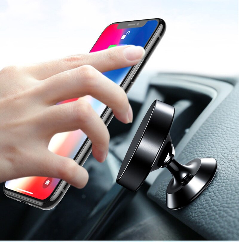 Universal magnetisk biltelefon holder i bil til iphone 7 x samsung magnet luftventil mount mobiltelefon mobiltelefon support gps