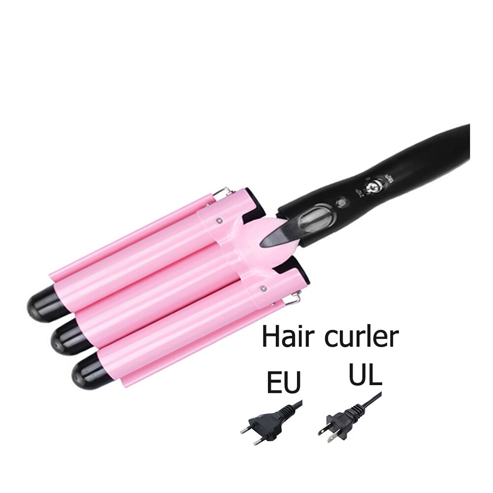 Hair Curling Iron Ceramic Triple Barrel Hair Curler Irons Hair Wave Waver Styling Tools Hair Styler Wand