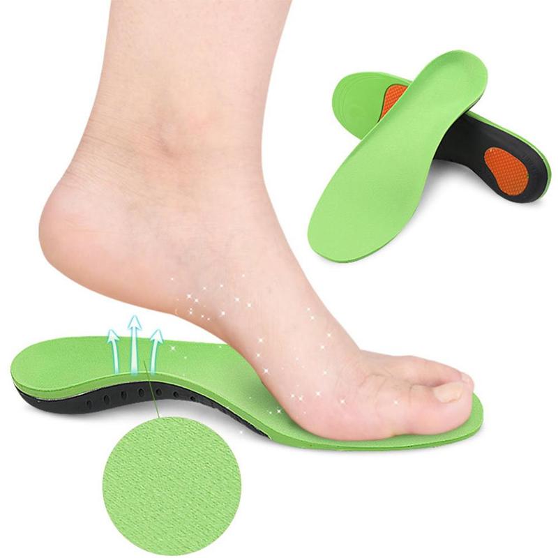 Shock-absorbing Massage High Arch Support Arch Orthotic Sports Mat Spurs For Heel Foot Adult Insoles Pain Inserts Cushion J3O0