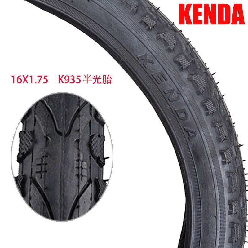 KENDA 10x2.0 Bicycle Tire 14&amp;quot; 12 Inch 14X1.75 16x1.35 BMX Bike Tyres Kids MTB Mountain Tires Cycling Riding Electric car tires: K935 16x1.75