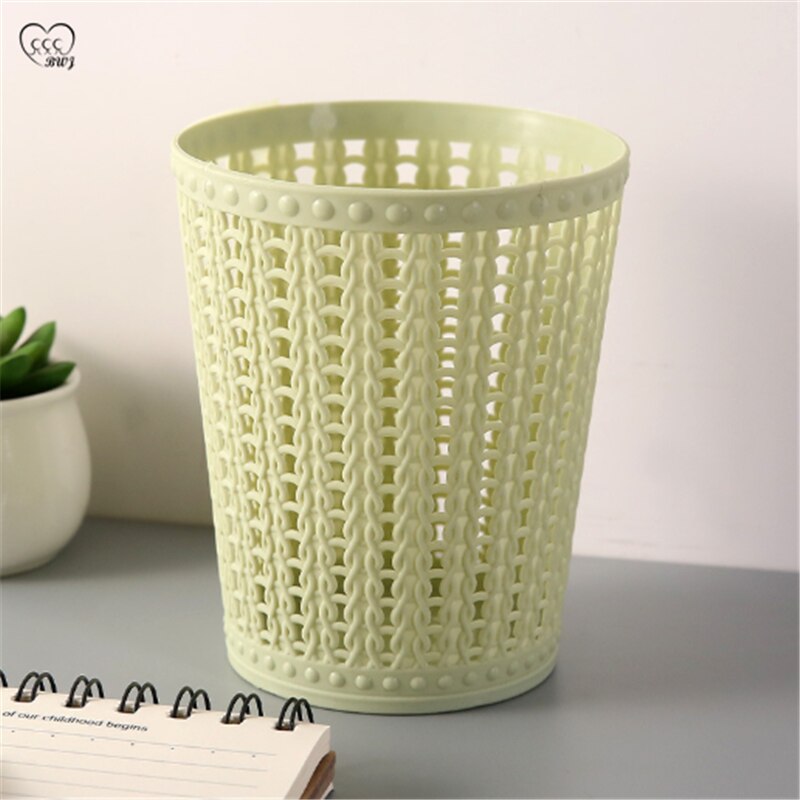 Casa organizador lixo oco lixeira, banheiro organizador desktop balde de lixo cozinha acessórios mini lixeira criativa itens domésticos: green