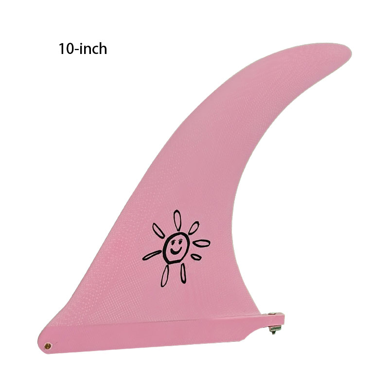 NUEVAS aletas de tabla de surf longboard de 10 pulgadas, material de fibra de vidrio, disponibles en varios colores, imprescindible para surfistas