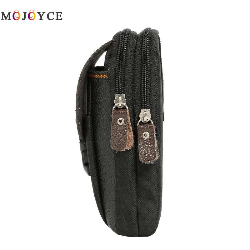 Zipper Männer Taille Taschen Kleine Karte Halter 6 zoll Telefon Packs Gürtel Tasche Fanny Pack