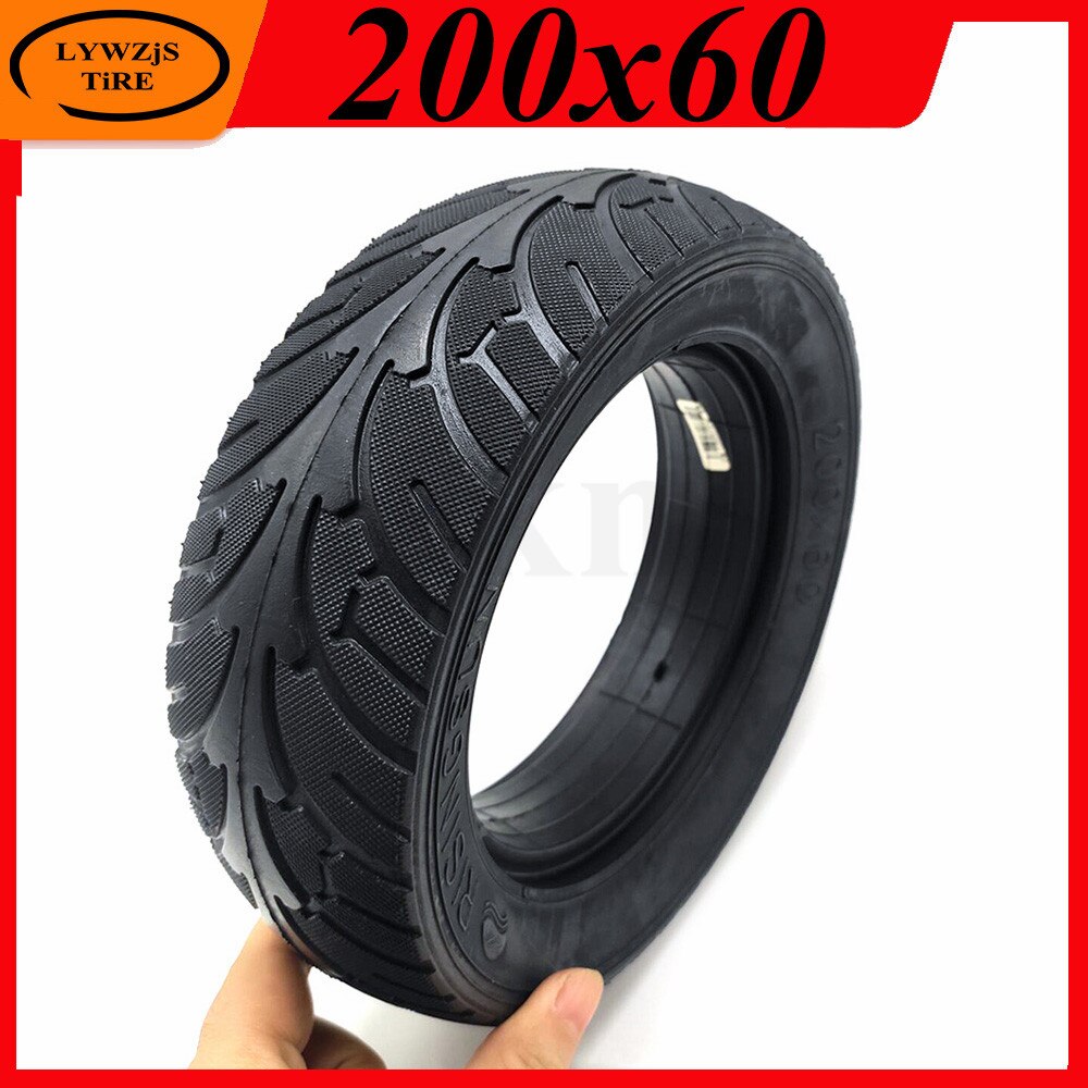 200x60 Solid Tyre 8 Inch Thickening and Wear Resistance Solid Tire for Electric Scooter Parts