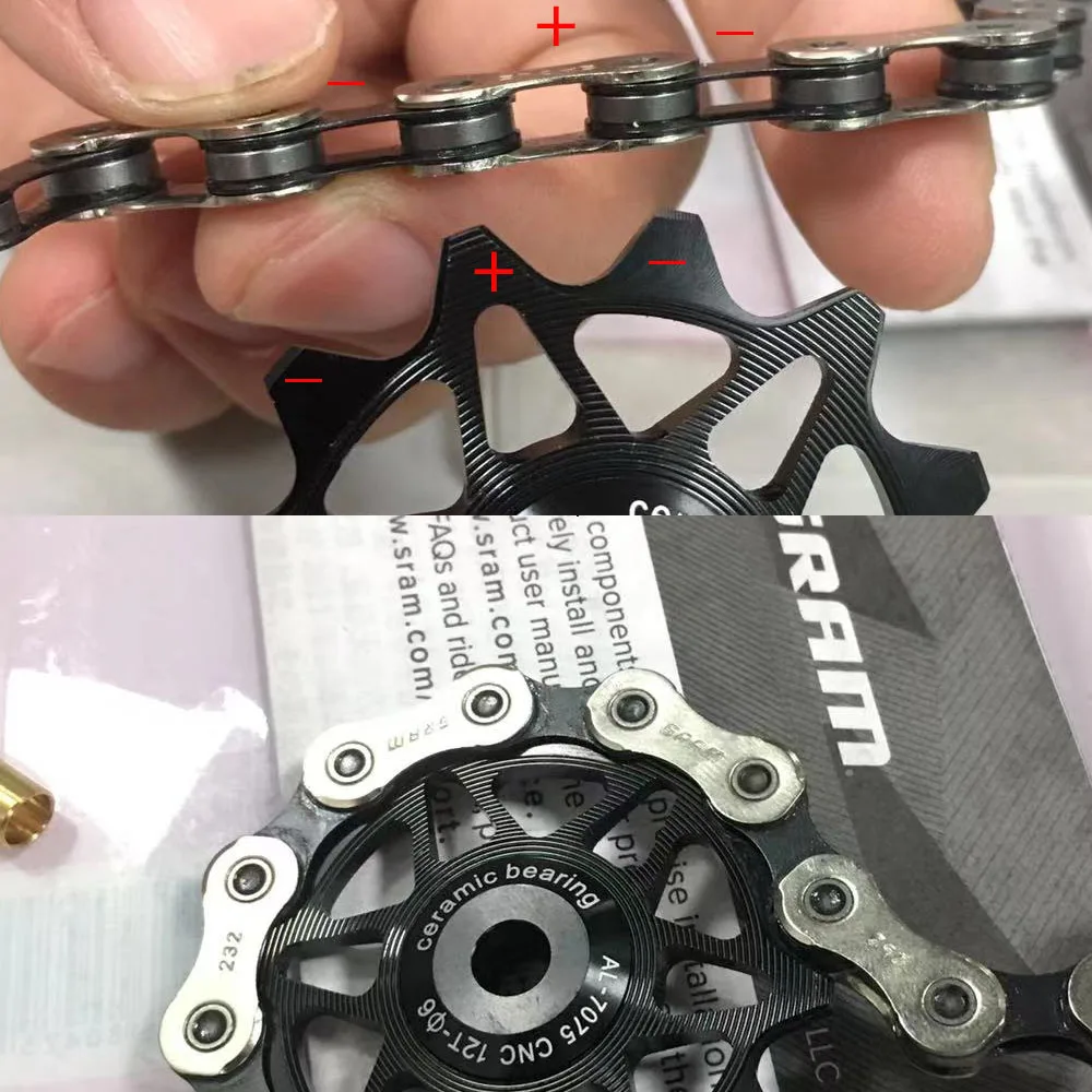 Rueda Jockey de bicicleta 12T 14T, desviador trasero, polea de cerámica, rodillo guía de bicicleta de carretera para Shimano Sram GX XX1 X01 Eagle NX 12 velocidades