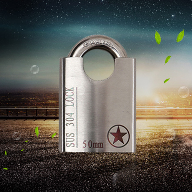 Anti-theft, tamper, waterproof, stainless steel padlocks,so safety security,padlock,door locks 40mm 50mm 60mm