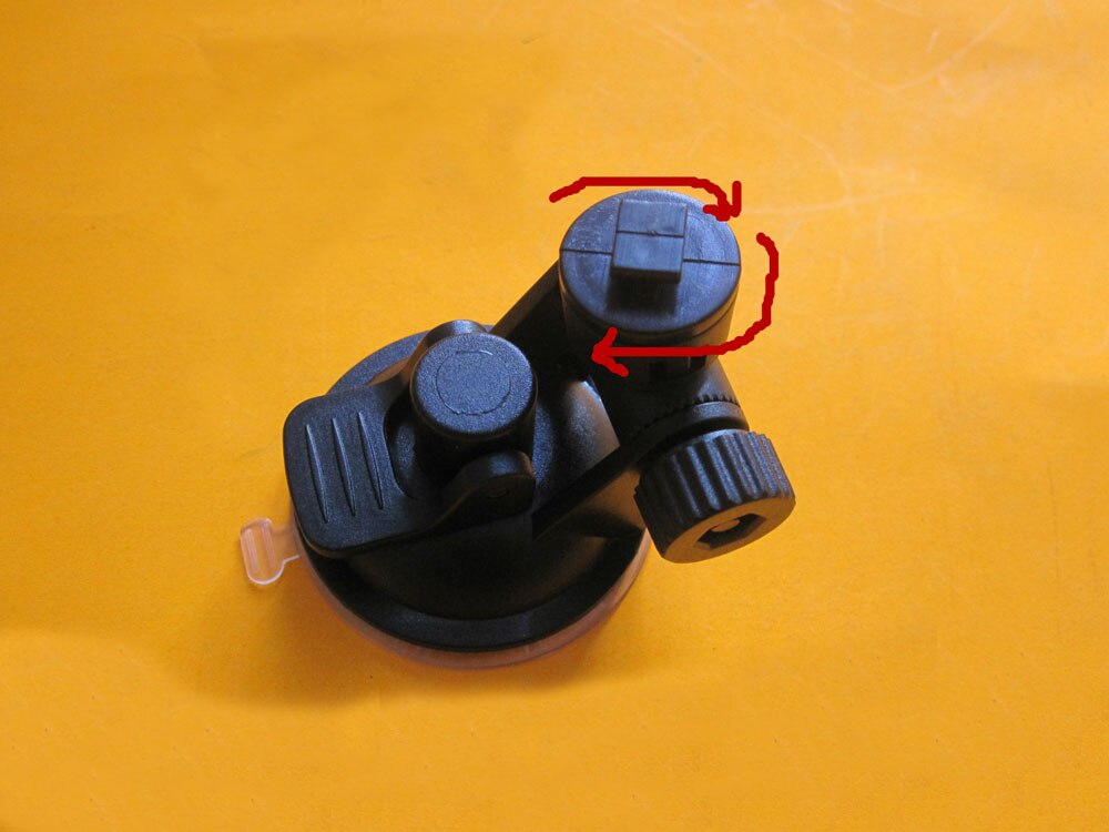 Soporte DVR para coche PVR MP4 soporte de cámara soportes de DVR grabadora de conducción ventosa soporte negro 11*8mm triangulación de