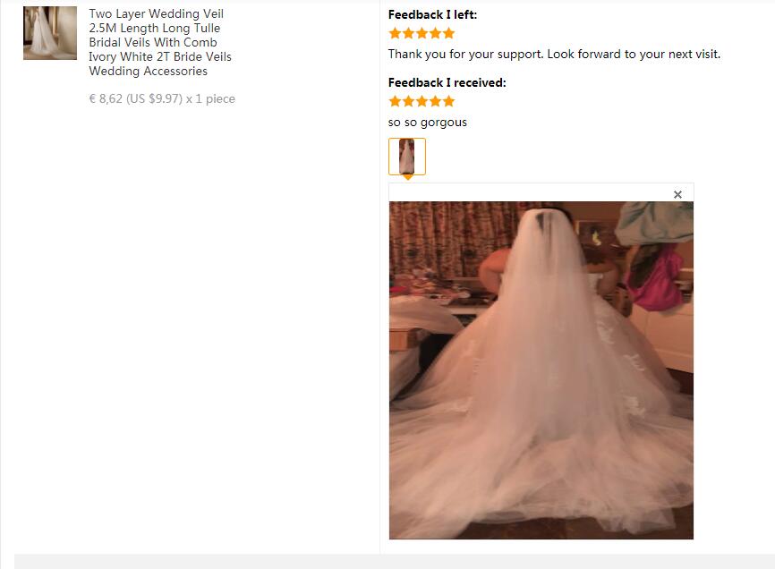 Dwuwarstwowy welon slubny 2.5M długość długi tiul welony ślubne z grzebieniem kość słoniowa 2T panna młoda welony akcesoria ślubne